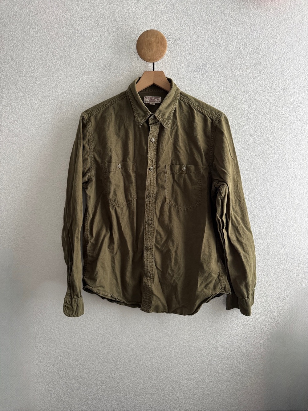 Wallace & Barnes J.CREW Button Down Western Work Shirt